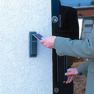 Electronic access control ensures that only authorized personnel gain access to restricted areas.