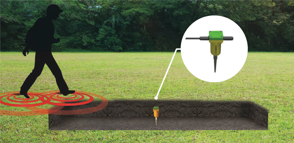 Seismo Buried Security System Kit